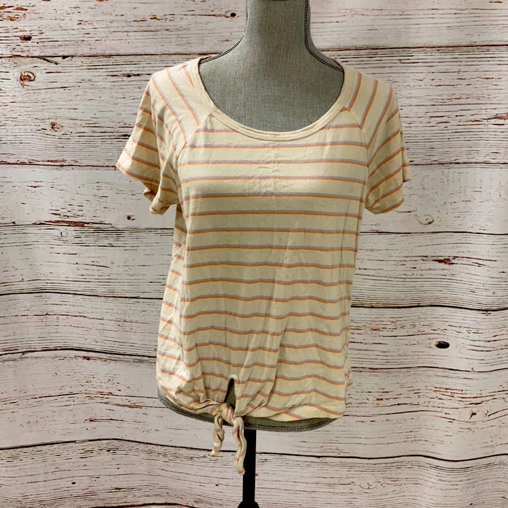 Sanctuary striped tie top